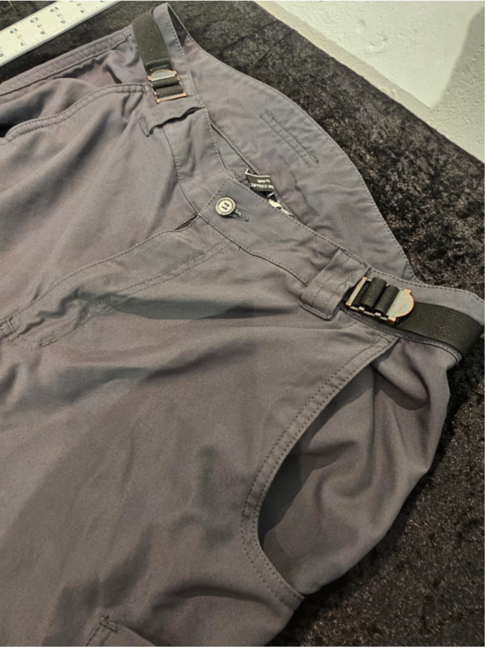 Men's Design Collective Cargo Pants Grey Waist 34